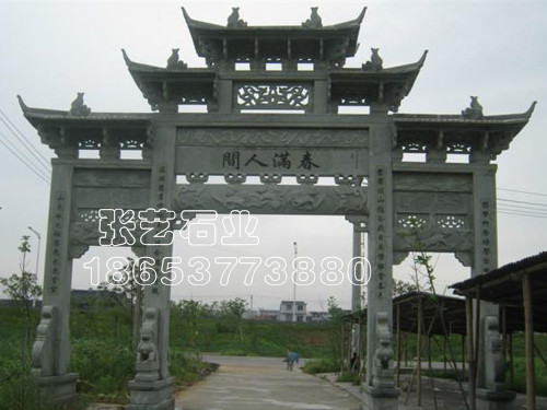 石雕牌坊類型有哪些