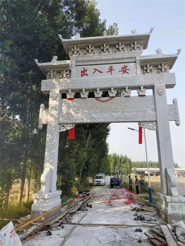 石雕牌坊定制